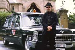 Elvira the Hearse & Allan Levinson - DESTINY TOURS